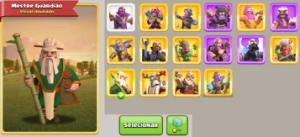 Conta CV15 + Muitas skins - Clash of Clans