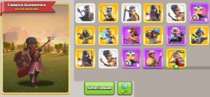 Conta CV15 + Muitas skins - Clash of Clans