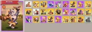 Conta CV15 + Muitas skins - Clash of Clans