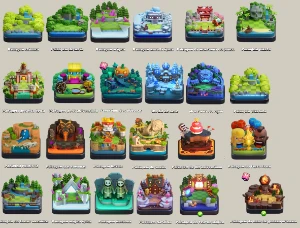 Conta CV15 + Muitas skins - Clash of Clans