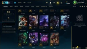 Conta League of Legends UNRANKED LOL