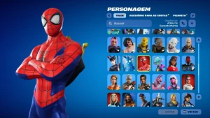 Conta Fortnite | 124 Skins | Spider-Man | Entrega automática