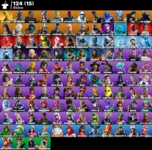 Conta Fortnite | 124 Skins | Spider-Man | Entrega automática