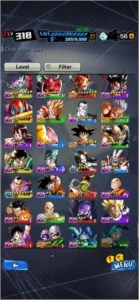 Dragon Ball Legends | Account LVL 318 (day one) - Outros