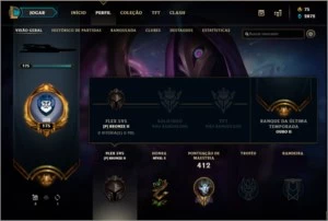 CONTA 83 SKINS, OURO TEMP PASSADA - League of Legends LOL