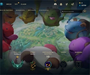 Platina 4 - 50K de EA - Sem email verificado - League of Legends LOL
