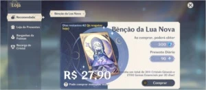 Xião, Zhongli, Venti + três 5* Bacula de Homa e Lança do PB - Genshin Impact