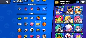 Conta de Brawl com 9 passes - Brawl Stars