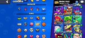 Conta de Brawl com 9 passes - Brawl Stars