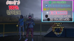 Conta Upada Com Dinheiro Legacy E Enhanced Gta Online Pc