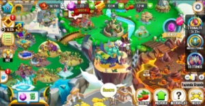 Conta Dragon City Com Um Heróico E 222 Jóias - Dragon City Mobile