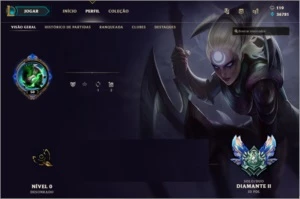 Conta Diamante 2 - League of Legends LOL