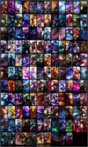 Conta LoL, Gold 4, todos champios e 130 skins - League of Legends