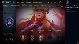 CONTA GOLD 2 / LVL 171 / SKINS / CAMPEÕES+++ - League of Legends LOL