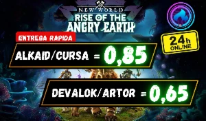 Gold New World Akaid/Devaloka/Cursa/Artorius (Menor Preço)