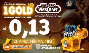 WOW GOLD Fresh Classic - Nightslayer Horda e Aliança - Blizzard