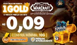 WOW GOLD Fresh Classic - Nightslayer Horda e Aliança - Blizzard
