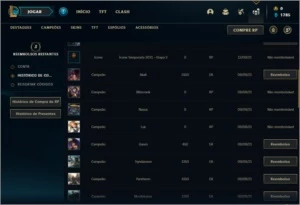 Conta ouro 4 baratinha com 4 skins e 25 champs - League of Legends LOL