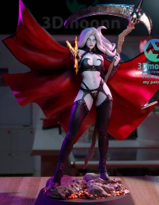 Lady Death 3D STL - Outros