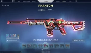 Conta Valo com + de 1500 reais em skin (Faca e Vandal RGX) - Valorant