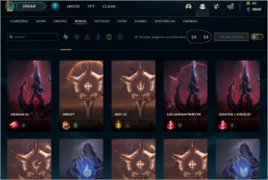 Conta do lol muito boa - League of Legends