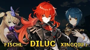 Genshim Diluc - Genshin Impact