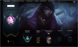 Conta League of Legends - Platina II, 40K Essência, LVL 40. LOL