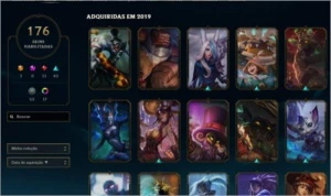 Conta lol Diamante 4/ 176 skins - League of Legends