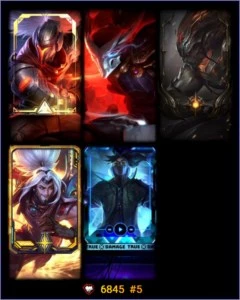 Conta League of Legends, nível 230+ com 220+ skins. LOL