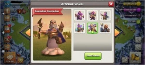 Vendo - Conta com várias Skins - CV13 Full exceto muros - Clash of Clans