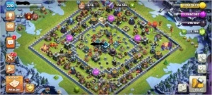 Vendo - Conta com várias Skins - CV13 Full exceto muros - Clash of Clans