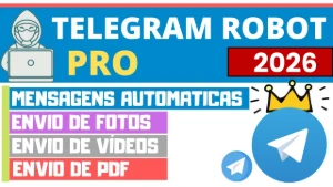 Telegram Sender Pro automação completa 2026 - Outros