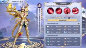 Conta Servidor A1 - Todos os Cavaleiros - Saint Seiya Awakening SSA