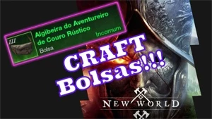 Algibeiras, Bolsas Pack. Servidor Artorius - New World