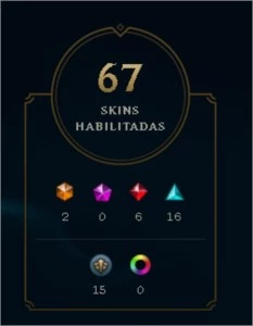 Conta League Of Legends prata 116 champions LOL