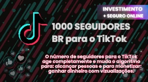 [TIKTOK] 1000 Seguidores Brasil - 30 dias Reposicao - Social Media