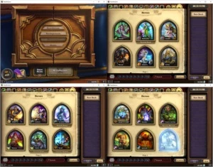 Conta Antiga Hearthstone: 64.170 Gold, 161.585 Pó, 186 Packs - Blizzard