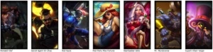 CONTA LEAGUE OF LEGENDS BR- 8 SKINS - 40 CHAMP - UNRANKED LOL