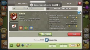 CLÃ DE CLASH OF CLANS