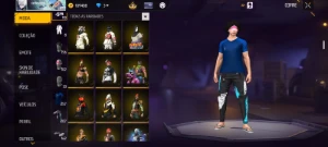 Conta free fire antiga
