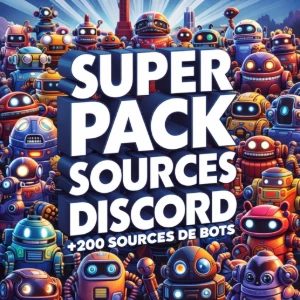 Pack De Sourcers Bot +300 Sources De Bots (discord) 2026