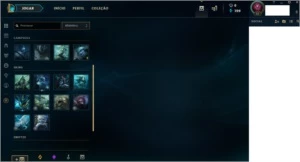 Conta de lol/ platina 5/ lvl 35 - League of Legends