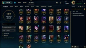 Conta plat2 - season passada d4 - League of Legends LOL
