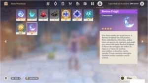 CONTA AR45 COM VENTI+KEQING+JEAN+ ARMA 5* - Genshin Impact