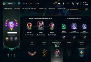 Conta Unranked com TODOS os champs e 160 Skins + 900k yasuo - League of Legends LOL