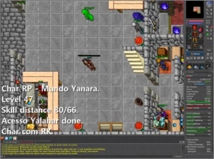 Vendo RP Tibia Global Mundo Yanara Lvl 47, com Maker EK.