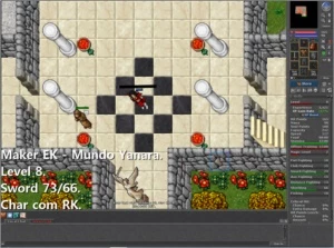 Vendo RP Tibia Global Mundo Yanara Lvl 47, com Maker EK.