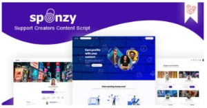 Sponzy 6.8 – Script de conteúdo para criadores de suporte