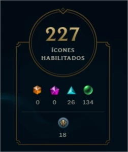 Conta Platina 3, 140 skins - League of Legends LOL