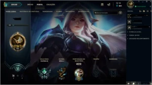 Conta Platina 3, 140 skins - League of Legends LOL